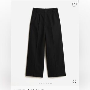 Madewell Petite Harlow Wide-Leg Pant in Drapey Twill 2P